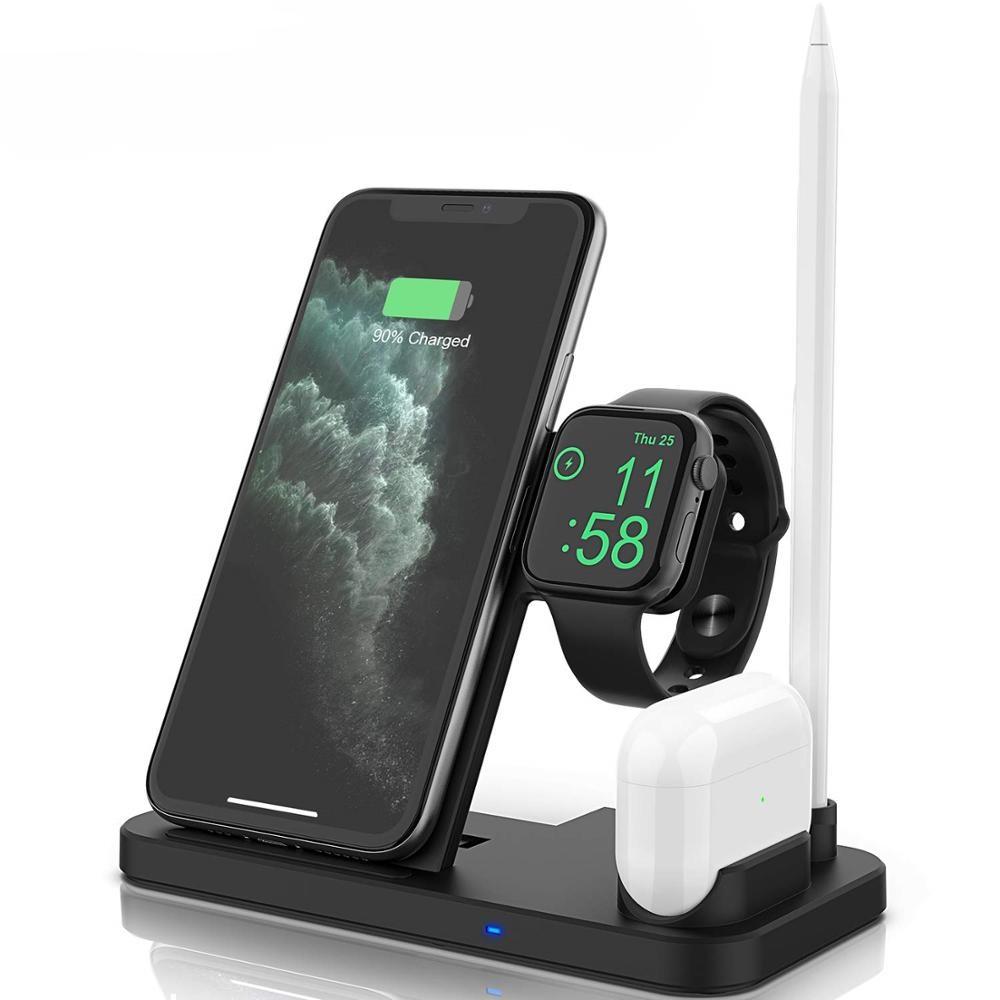 4 in 1 Wireless Fast Charging Station