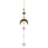 Moon Sun Ball Crystal Suncatcher Metal Prism