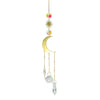 Moon Sun Ball Crystal Suncatcher Metal Prism