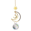 Moon Sun Ball Crystal Suncatcher Metal Prism