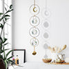 Moon Sun Ball Crystal Suncatcher Metal Prism