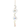 Moon Sun Ball Crystal Suncatcher Metal Prism