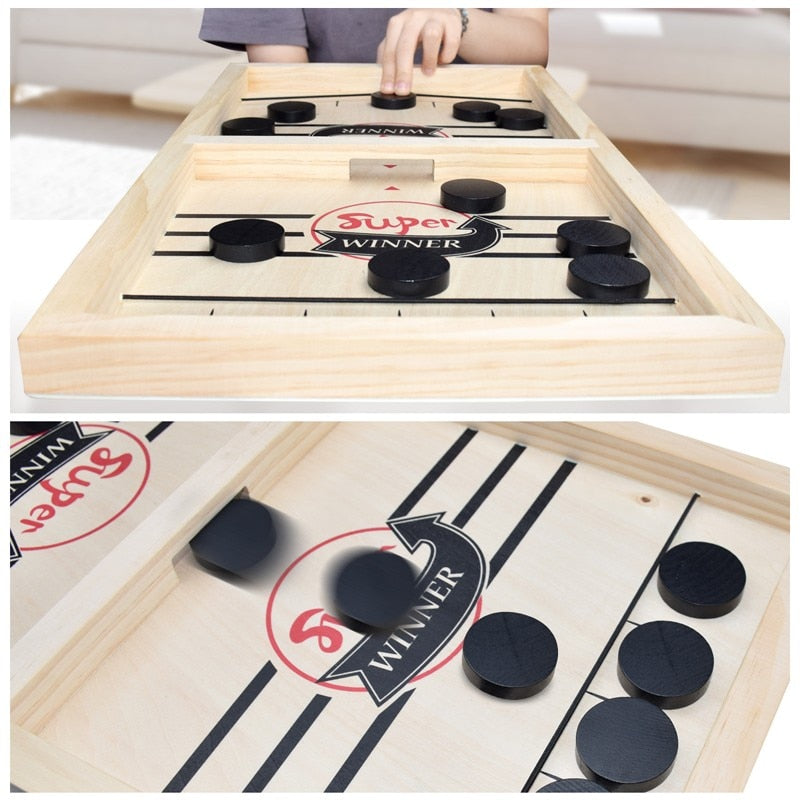 Wooden Table Hockey Game