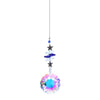 Moon Sun Ball Crystal Suncatcher Metal Prism