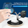 3 In 1 Wireless Magnetic Charging Station