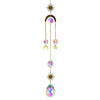 Moon Sun Ball Crystal Suncatcher Metal Prism