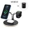 3 In 1 Wireless Magnetic Charging Station